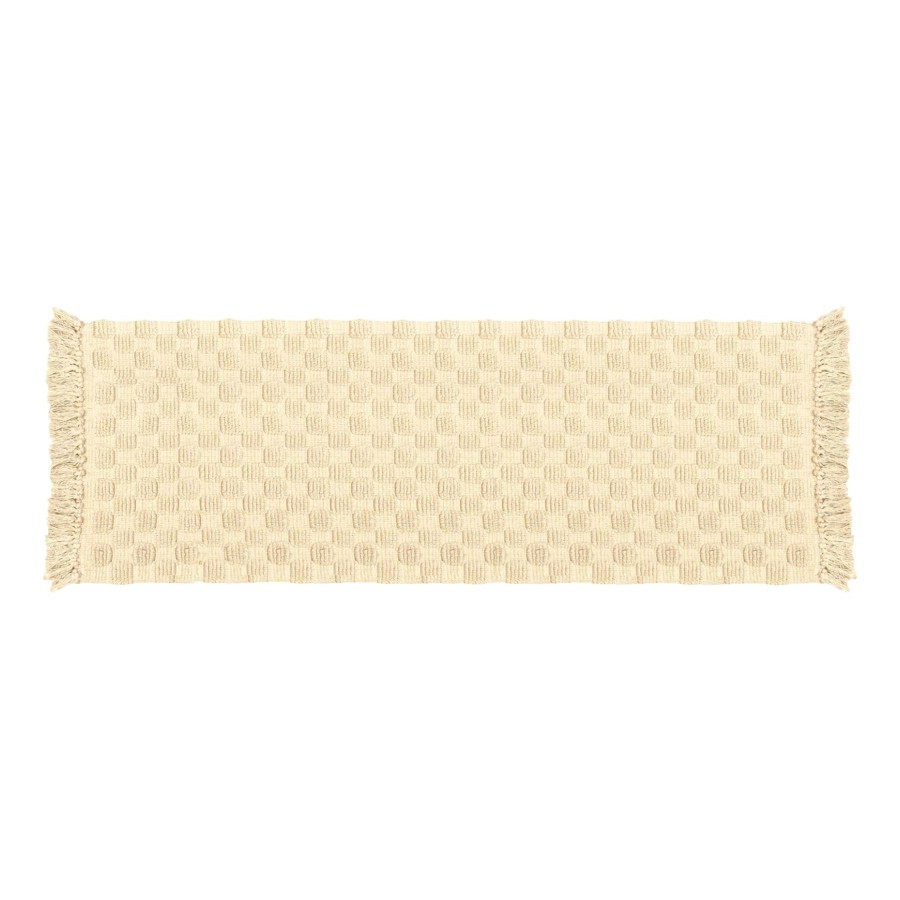 Rugs & Curtains * | Discount Sale Owen Natural Cotton Bath Runner, 20 60