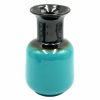 Home Accents * | Featured Turquoise Ceramic Vase, 7.5