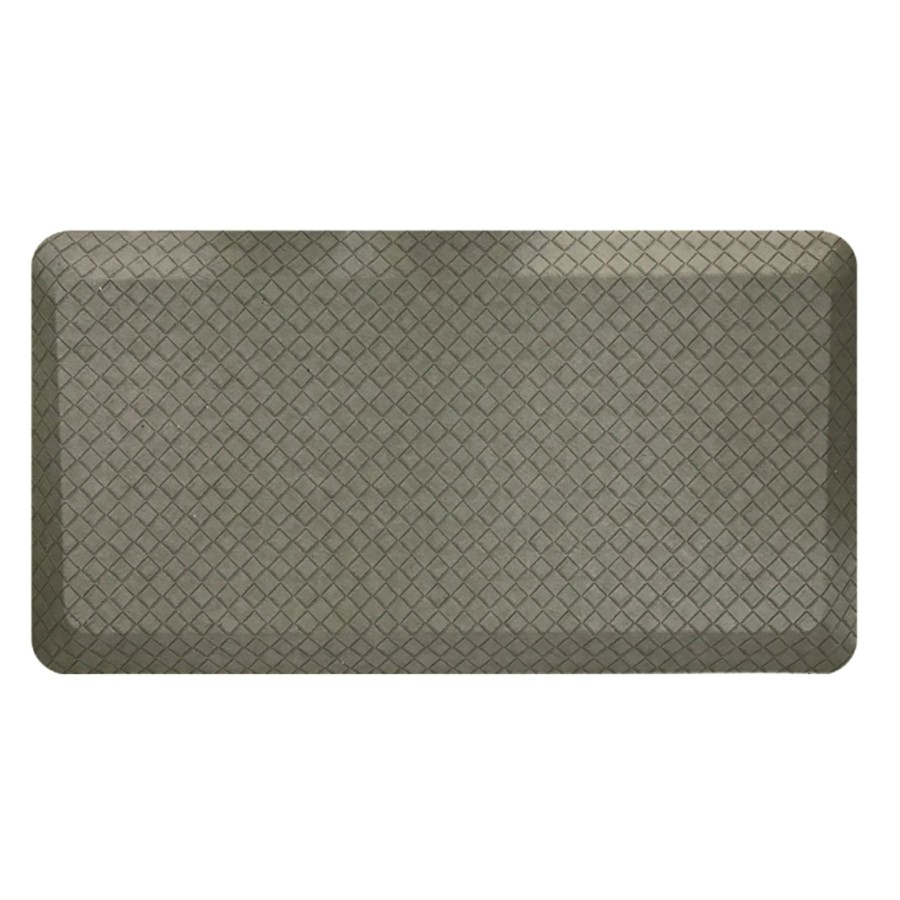 Rugs & Curtains * | Attractive Grey Comfort Kitchen Mat, 20 32