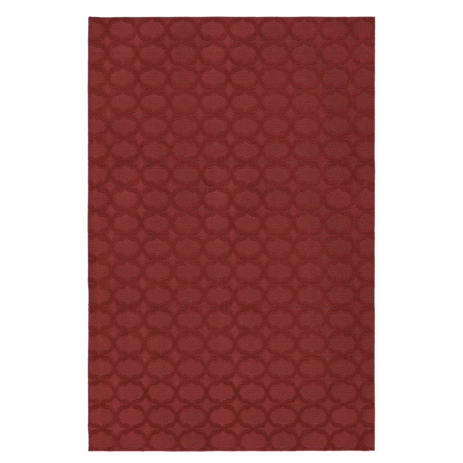 Rugs & Curtains * | Discount Sale (D549) Sparta Red Tufted Area Rug, 6 9