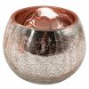 Home Accents * | Clearance Sale Crackle Glass Rope Candle Holder, 4