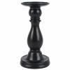 Home Accents * | Cheap Online Black Pillar Candle Holder, 8