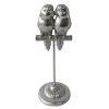 Home Accents * | Exquisite Gifts Grace Mitchell Silver Parrots Decor, 7