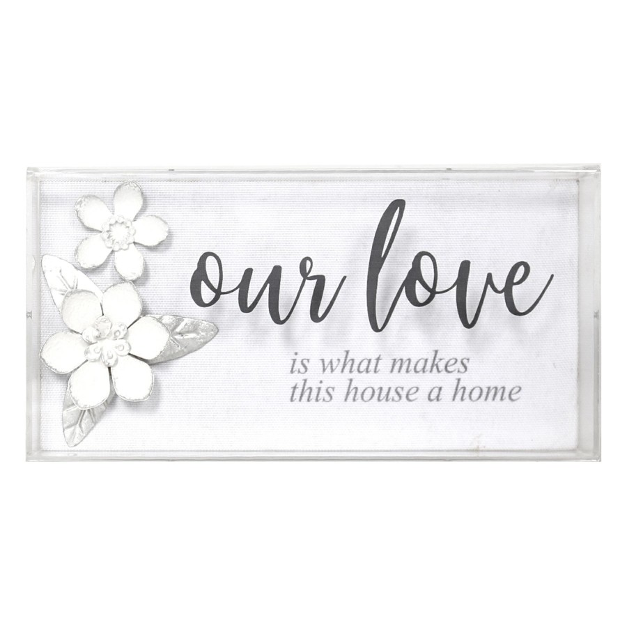 Home Accents * | Exclusive Grace Mitchell Our Love Sign, 11 6