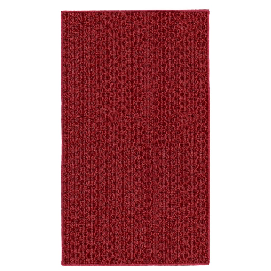 Rugs & Curtains * | Top Sellers Town Square Red Slice Kitchen Mat, 18 30