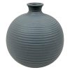 Home Accents * | Exclusive Grey Ceramic Vase, 7