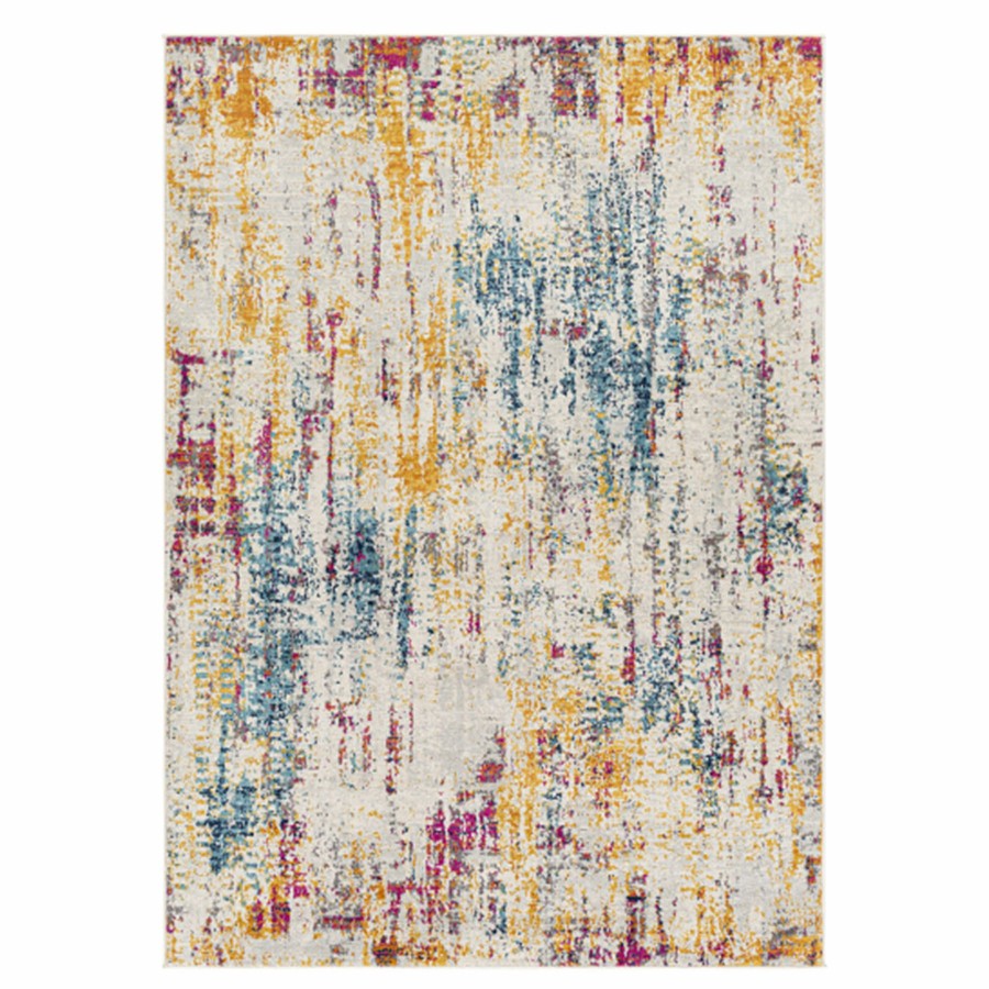 Rugs & Curtains * | Best Sellers (D494) Floransa Blue & Pink Medallion Accent Rug, 3 5