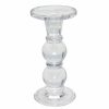 Home Accents * | Top Sellers Grace Mitchell Glass Pillar Holder, 7