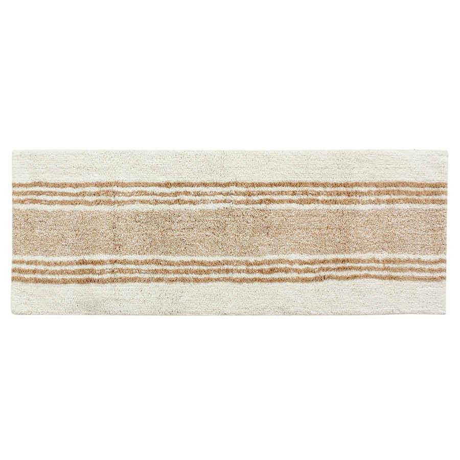 Rugs & Curtains * | Top Sellers Brooklyn White Bath Runner, 2 5