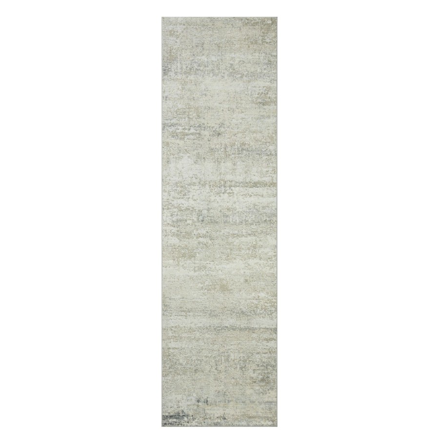 Rugs & Curtains * | Attractive (D575) Freya Grey Modern Washable Runner, 2 7