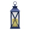 Home Accents * | Featured Navy Blue Led Lantern, 12