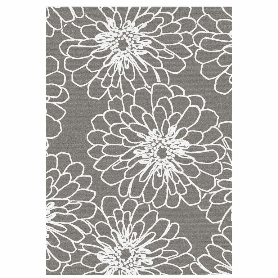 Rugs & Curtains * | Exclusive (D161) Gloucester Marigold Printed Grey Area Rug, 3 5