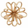 Home Accents * | Discount Sale Gold Metal Flower, 5