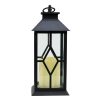 Home Accents * | Original Black Led Lantern With 6 Hour Timer, 12