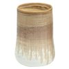 Home Accents * | Exclusive Gold & White Drip Ceramic Vase, 6