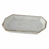 Home Accents * | Discount Sale White Metal Trinket Tray, 8 4