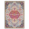 Rugs & Curtains * | Cheap Online (D495) Floransa Pink Medallion Area Rug, 5 7