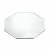 Home Accents * | Best Sellers Glass Octagon Beveled Edge Mirror Candle Plate, 14