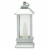 Home Accents * | Exquisite Gifts Silver Led Lantern, 5