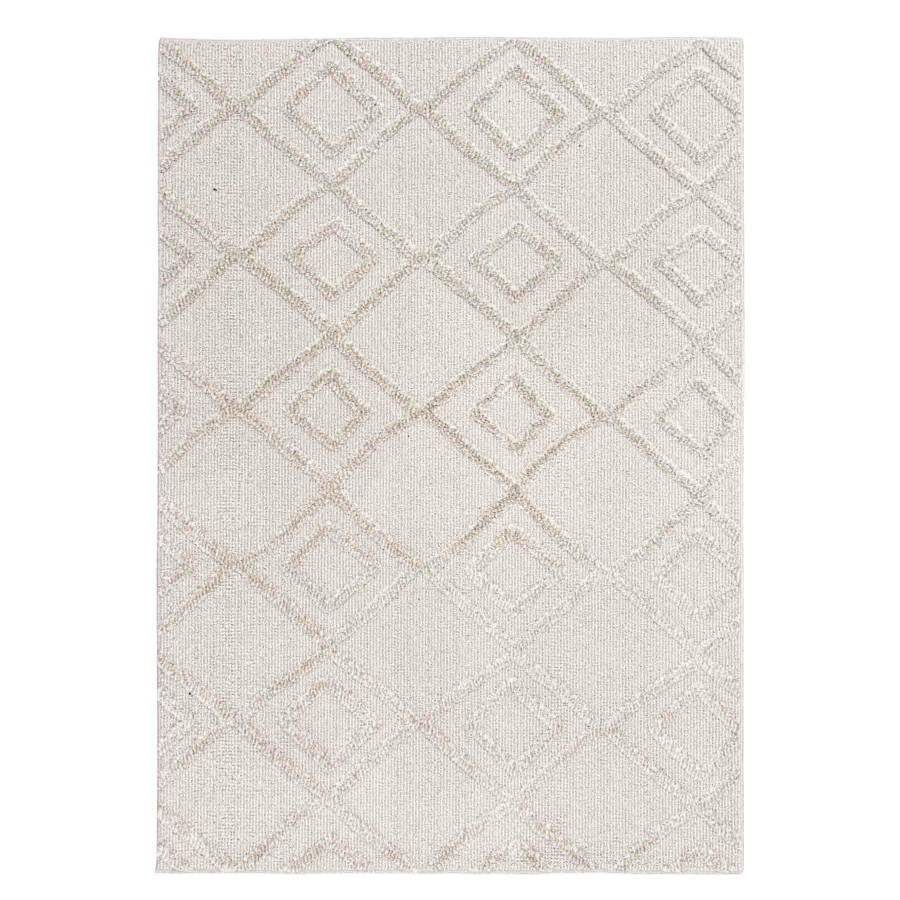 Rugs & Curtains * | Attractive (D560) Brantley Grey Diamond Design Area Rug, 8 10