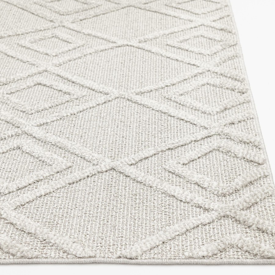 Rugs & Curtains * | Attractive (D560) Brantley Grey Diamond Design Area Rug, 8 10