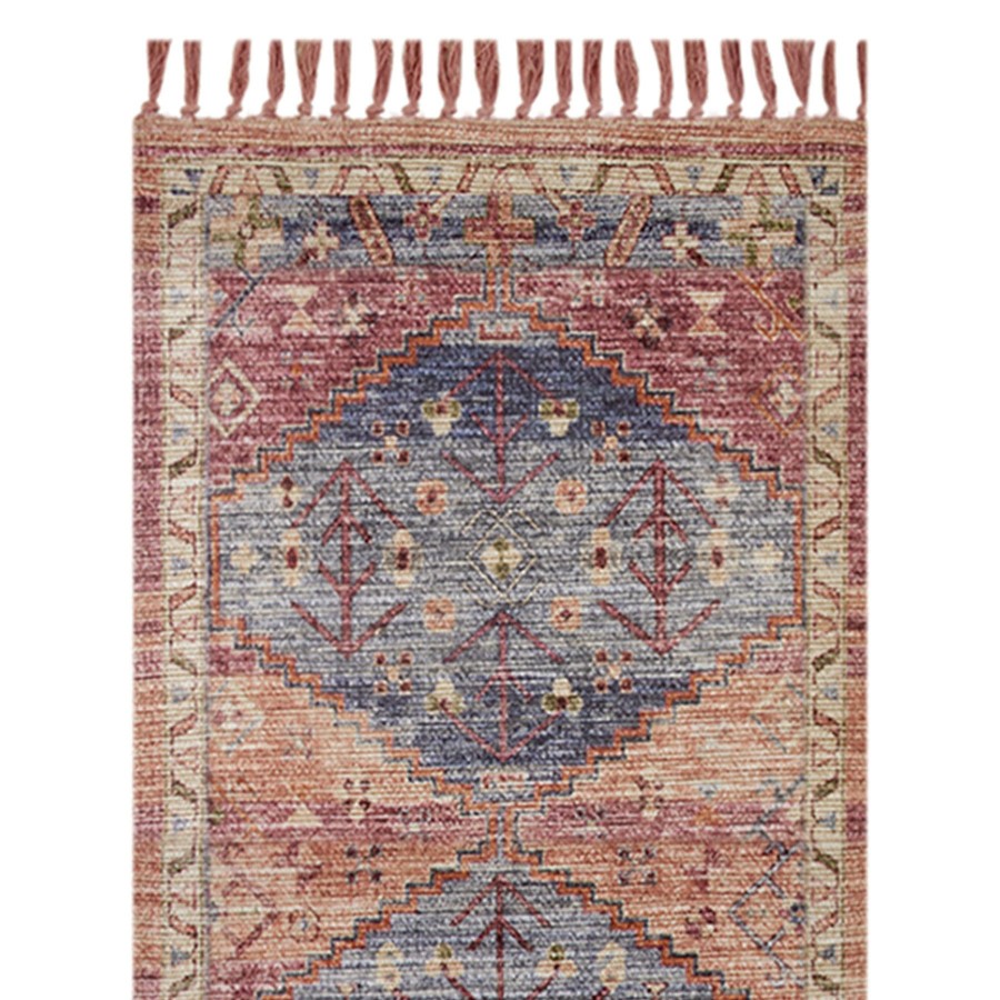 Rugs & Curtains * | Discount Sale (E337) Carlisle Vintage Medallion Outdoor Runner, 2 7