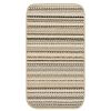 Rugs & Curtains * | Closeout Sale Carnival Earth-Tone Striped Olefin Accent Rug, 17 24