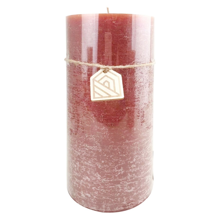 Candles & Home Fragrance * | Bargain Sale Rust Unscented Pillar Candle, 8