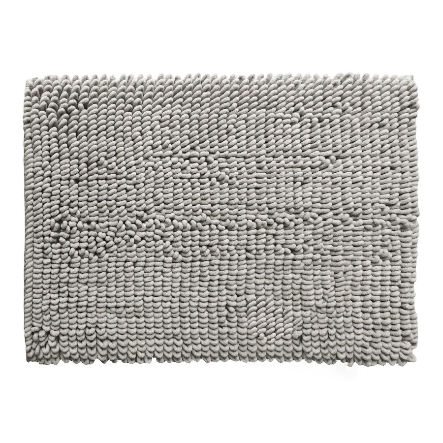 Rugs & Curtains * | Top Sellers Alyssa Grey Bath Mat 20X30