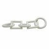 Home Accents * | Featured White Metal Interlocked Chain Table Decor, 12