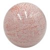 Home Accents * | Reliable Quality Tracey Boyd Pink Speckled Ceramic Ball, 4