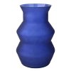 Home Accents * | Outlet Sale Tracey Boyd Blue Glass Vase, 10