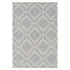 Rugs & Curtains * | Cheap Online (E304) Blue & Ivory Quatrefoil Sisal Indoor & Outdoor Area Rug, 8 10