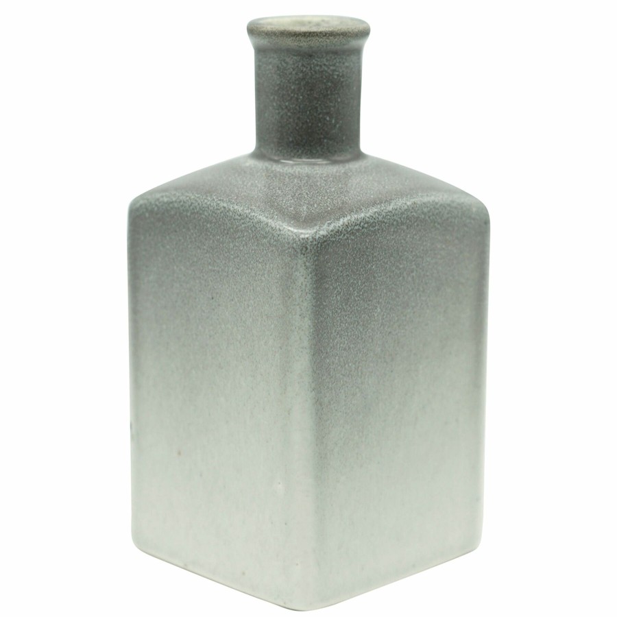 Home Accents * | Reliable Quality Green Ceramic Vase, 5.5