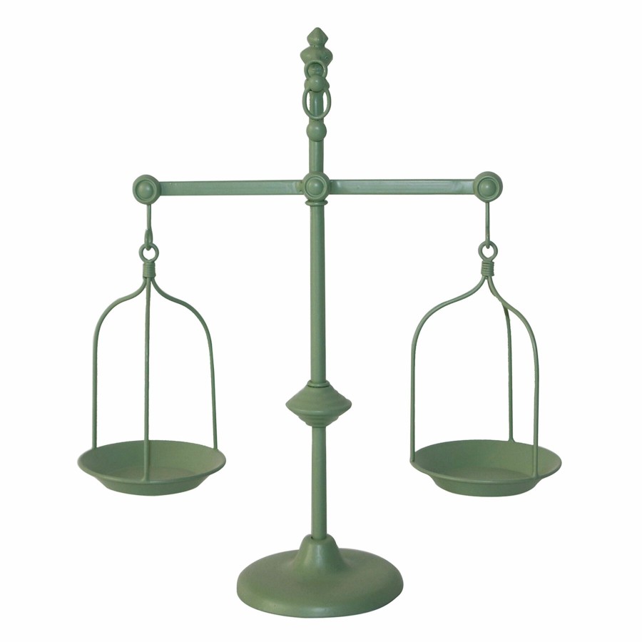 Home Accents * | Original Green Metal Garden Scale, 15