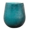 Home Accents * | Exclusive Laila Ali Turquoise Glass Vase, 9