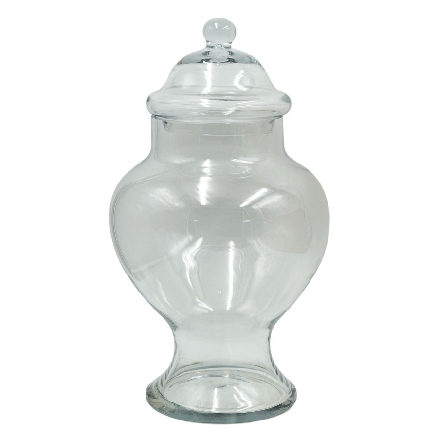 Home Accents * | Outlet Sale Clear Glass Apothecary Jar, 14