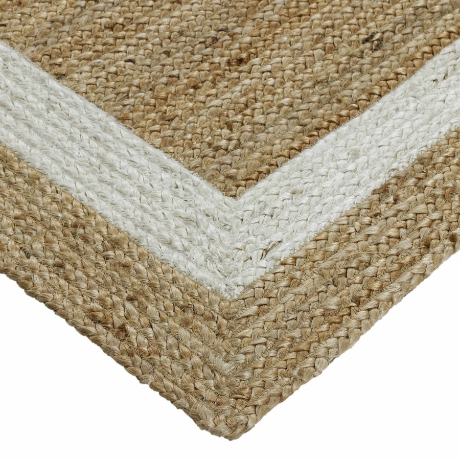 Rugs & Curtains * | Clearance Sale (B728) Kinsey Natural Border Accent Rug, 3 5