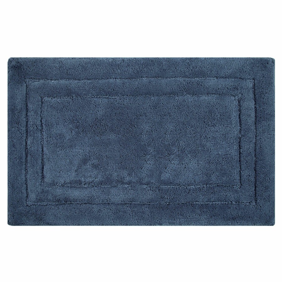 Rugs & Curtains * | Exclusive Legends Marine Blue Bath Rug 21X34