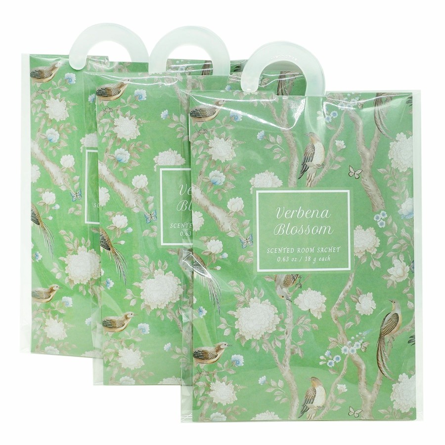 Candles & Home Fragrance * | Exclusive Design Grace Mitchell 3-Pack Verbena Blossom Scented Sachet