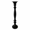 Home Accents * | Premium Black Pillar Candle Holder, 17