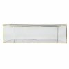 Home Accents * | Exquisite Gifts Gold Metal Frame Glass Box, 21 6