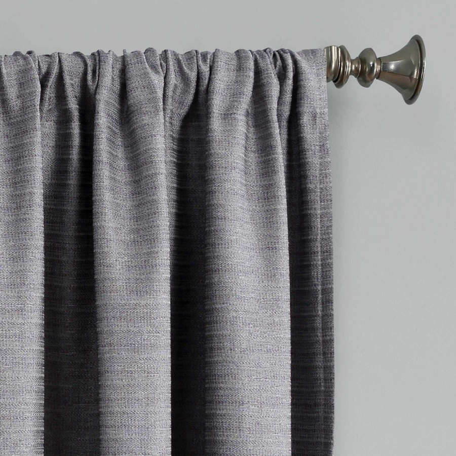 Rugs & Curtains * | Exclusive Sun Zero Soraya Plum Thermal Lined Blackout Curtain Panel, 84