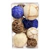 Home Accents * | Exclusive 15-Piece Navy Natural Orb Mix