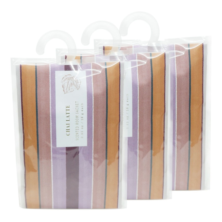 Candles & Home Fragrance * | Flash Sale Tracey Boyd 3-Pack Chai Latte Scented Sachet