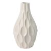 Home Accents * | Low Price Katherine White & Grey Vase, 12