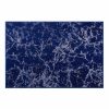 Rugs & Curtains * | Best Sellers Laila Ali Foiled Navy Faux Fur Accent Rug, 2 3