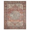 Rugs & Curtains * | Clearance Sale (B670) Valentina Terracotta Multicolor Area Rug, 8 10