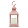 Home Accents * | Premium Pink Led Lantern, 9.5