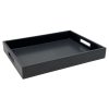 Home Accents * | Exclusive Black Beauty Wooden Decorative Tray, 14 10